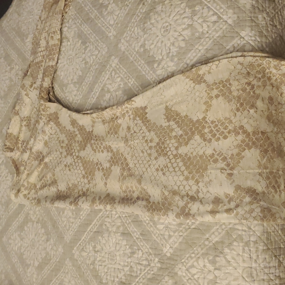 3/4 Sleeve Mini Dress, EXPRESS, Neutral Snake Pattern